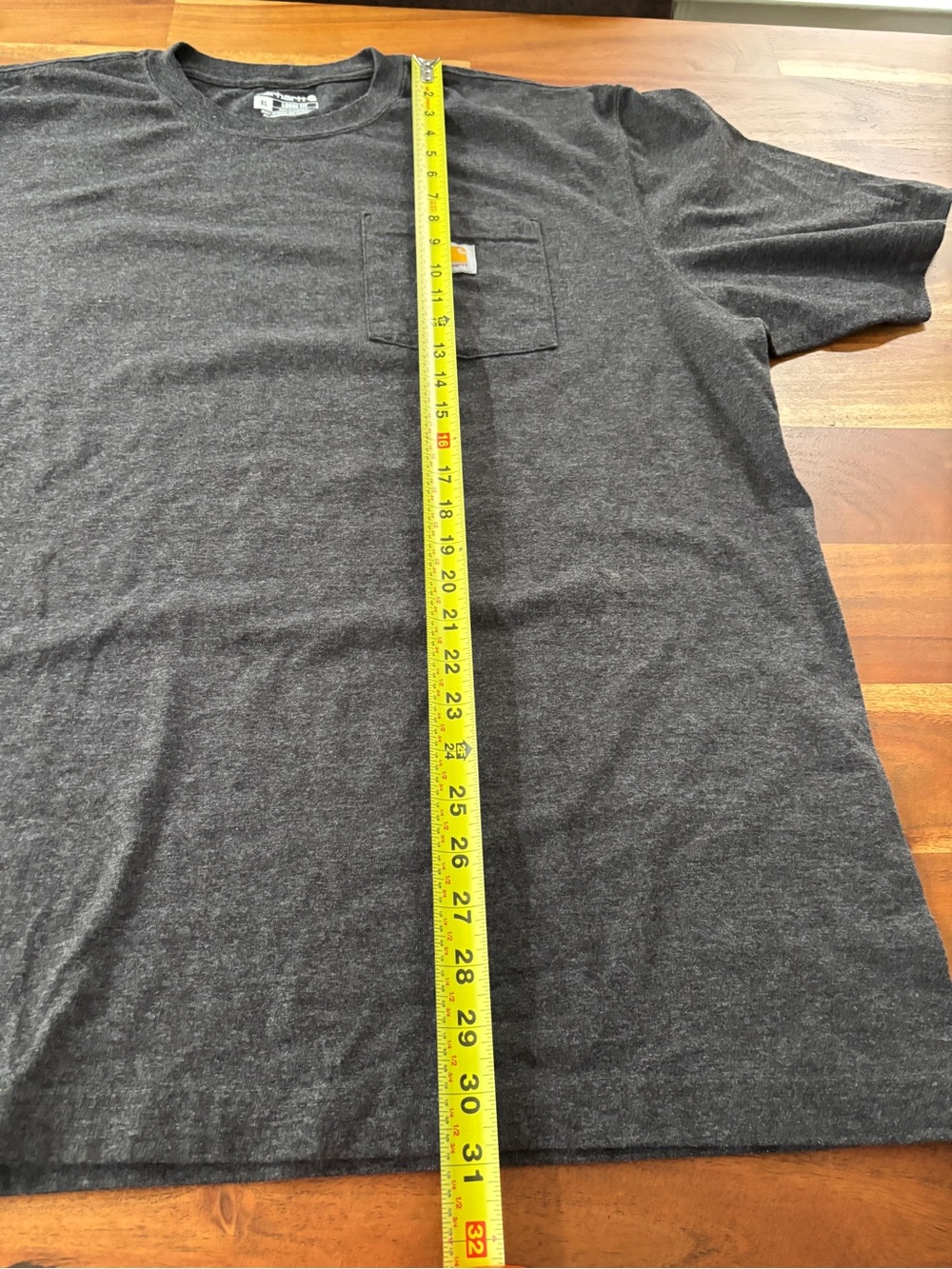 Carhartt Pocket Tee Dark Gray XL - Picture 5 of 6